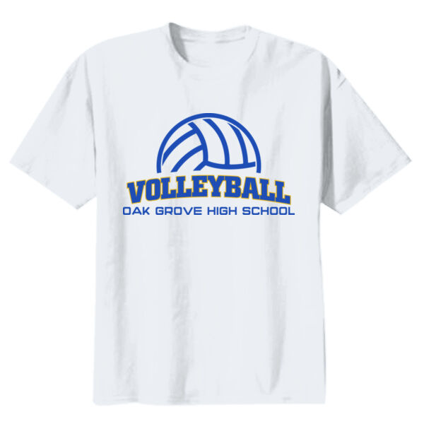 Oak Grove Volleyball Youth Heavy Cotton 100% Cotton T Shirt Thumbnail