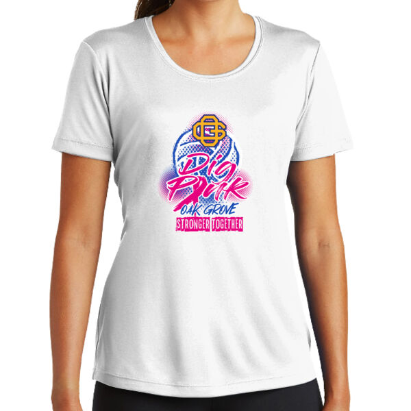 Oak Grove Volleyball Ladies PosiCharge Competitor Tee Thumbnail