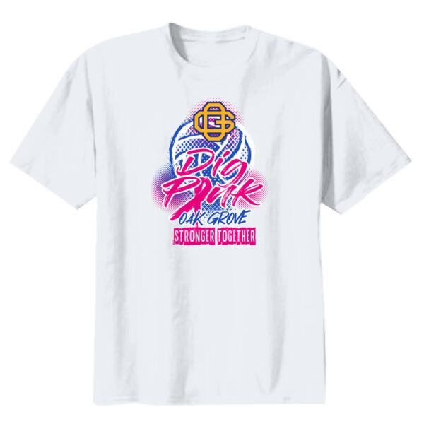 Oak Grove Volleyball Youth Heavy Cotton 100% Cotton T Shirt Thumbnail