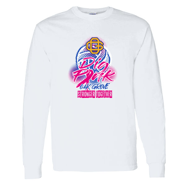 Oak Grove Volleyball Heavy Cotton 100% Cotton Long Sleeve T Shirt Thumbnail